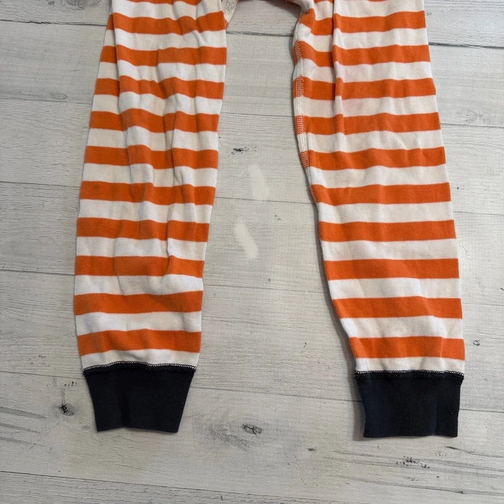 Hanna Andersson Halloween orange Star‎ Wars darth Vader pajamas size 5,6,7